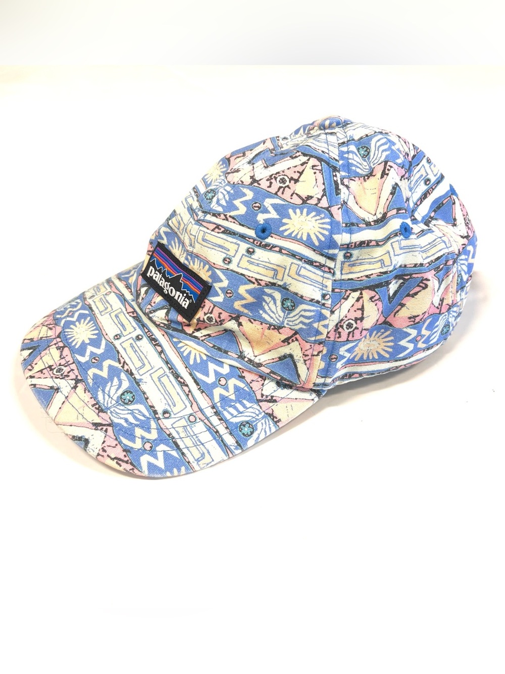 Patagonia Hat Men’s Multicolored Embroidered Netplus Strap Back Cap - Picture 4 of 11